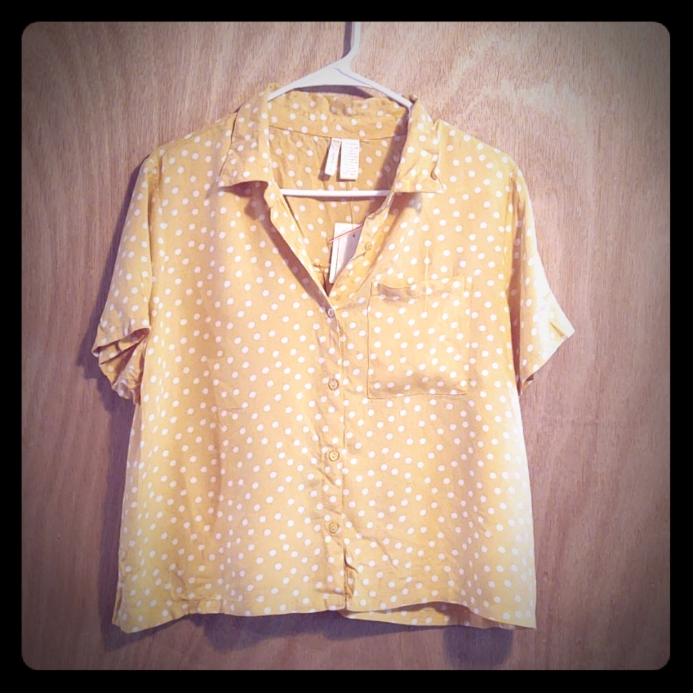 Cute Polkadot Top